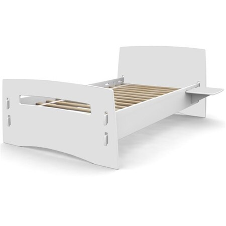 Legare Furniture Kids Classic Collection Twin Bed, White LEGE-BDWM-210
